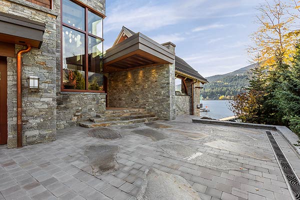 The classic look and feel that stone provides is a welcome addition to the exterior of any home in the Sea to Sky.